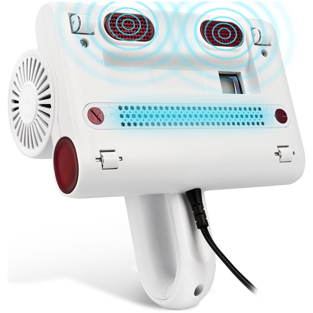 Aspirapolvere Battimaterassi AP21 con Capacità 0.4 Litri Potenza 300 W Filtro HEPA Lampda UV Colore Bianco - Foto 2