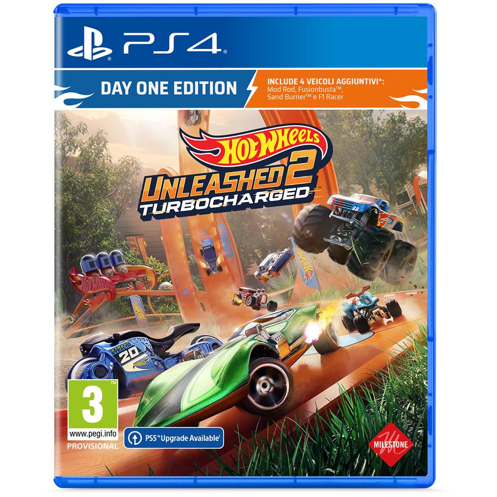 Hot Wheels Unleashed 2: Turbocharged - Day One Edition ITA PlayStation 4 - Foto 1