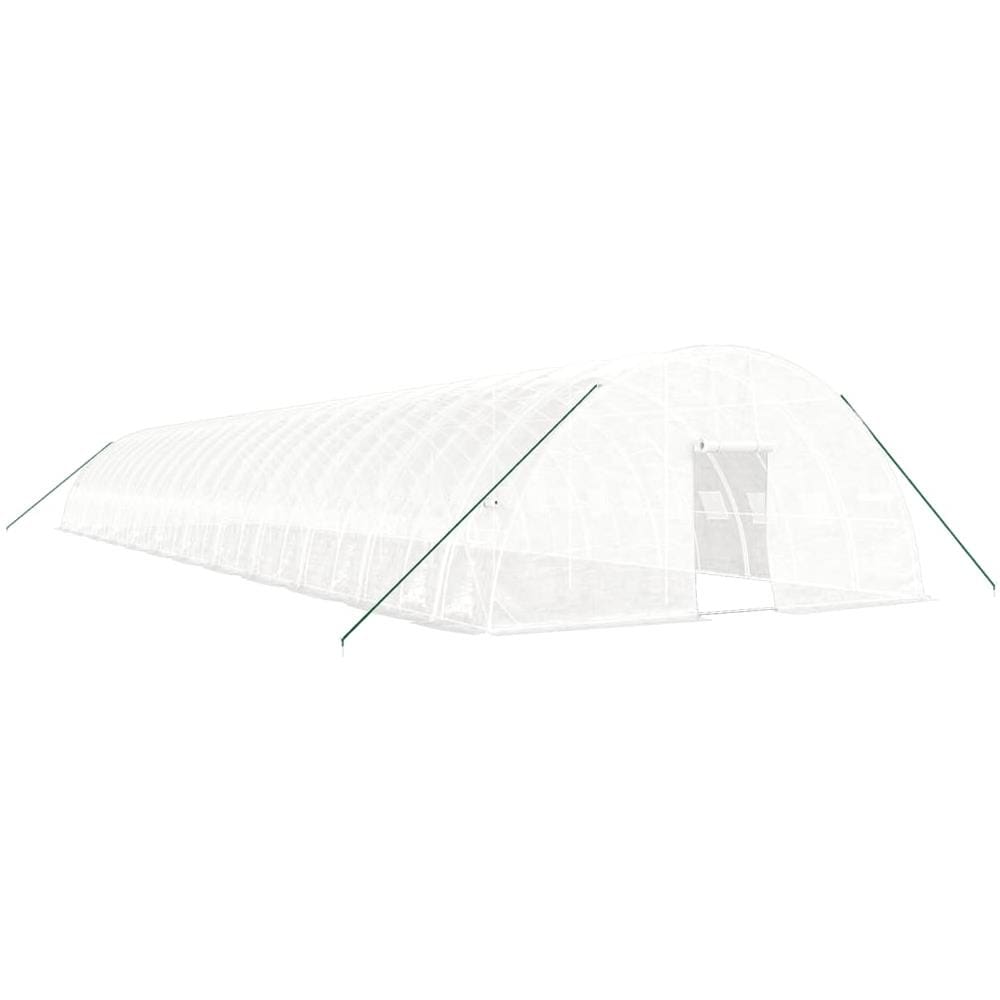 Serra Con Telaio In Acciaio Bianco 144 M 24x6x2,85 M - Foto 2