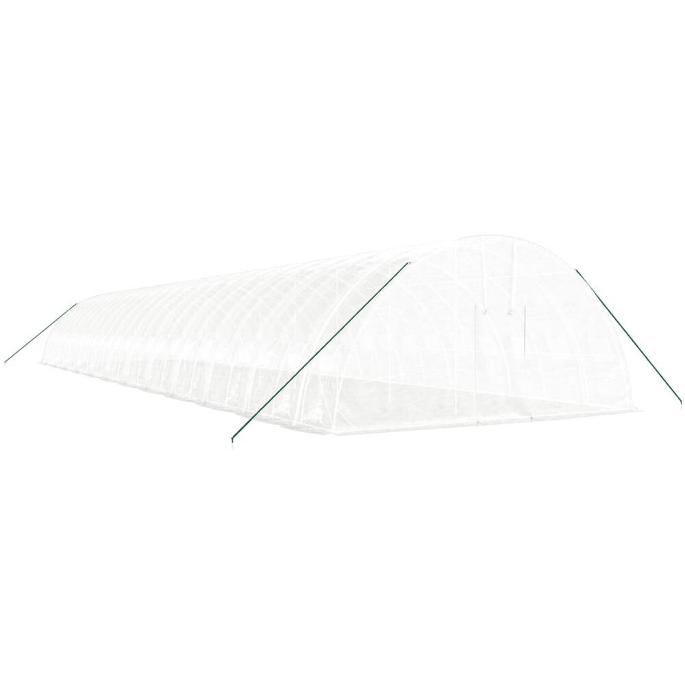 Serra Con Telaio In Acciaio Bianco 144 M 24x6x2,85 M - Foto 3