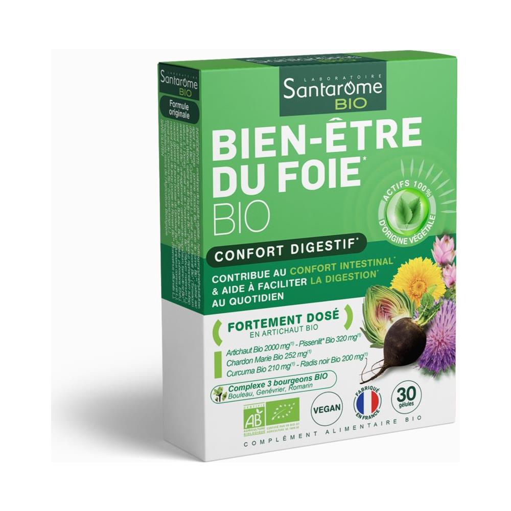 Benessere Del Fegato Biologico 30 Capsule Digestive Comfort - Foto 1