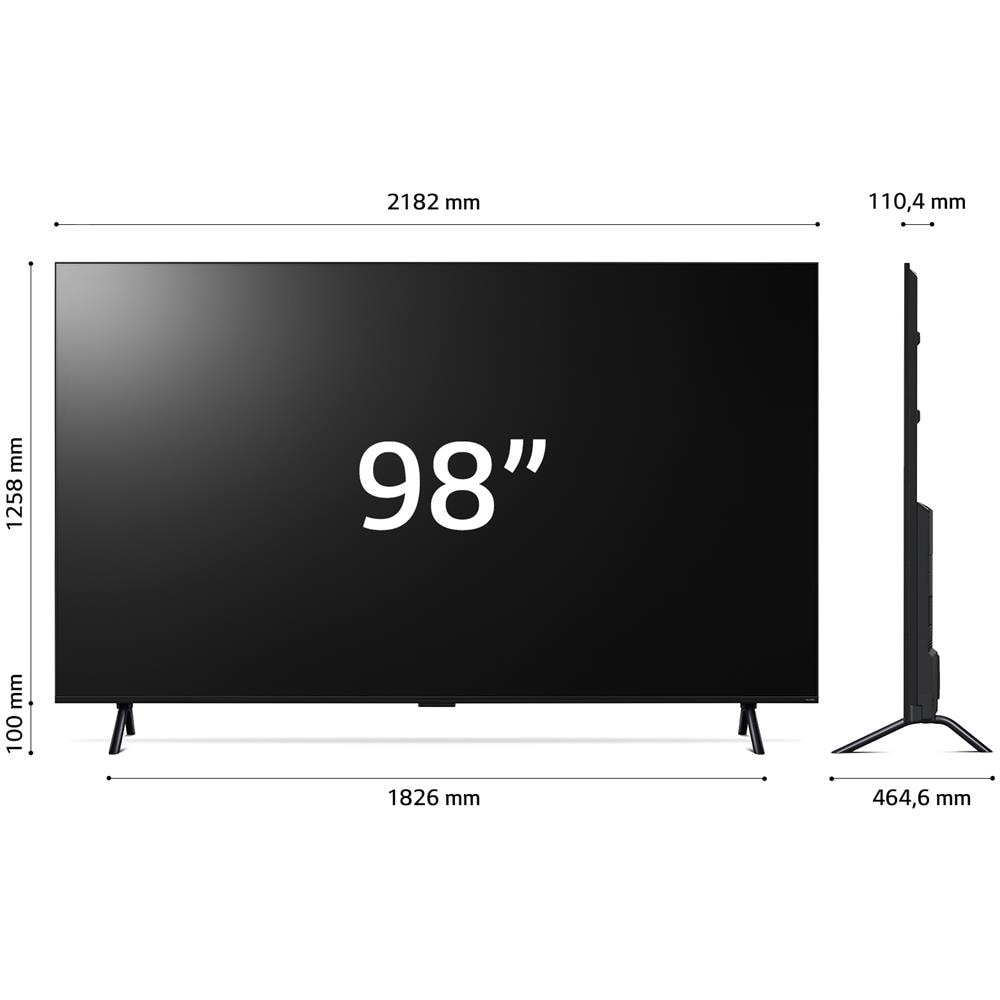 TV LED 4K Ultra HD 98" 98UT91006LA.APIQ Smart TV WebOS Flat - Foto 11