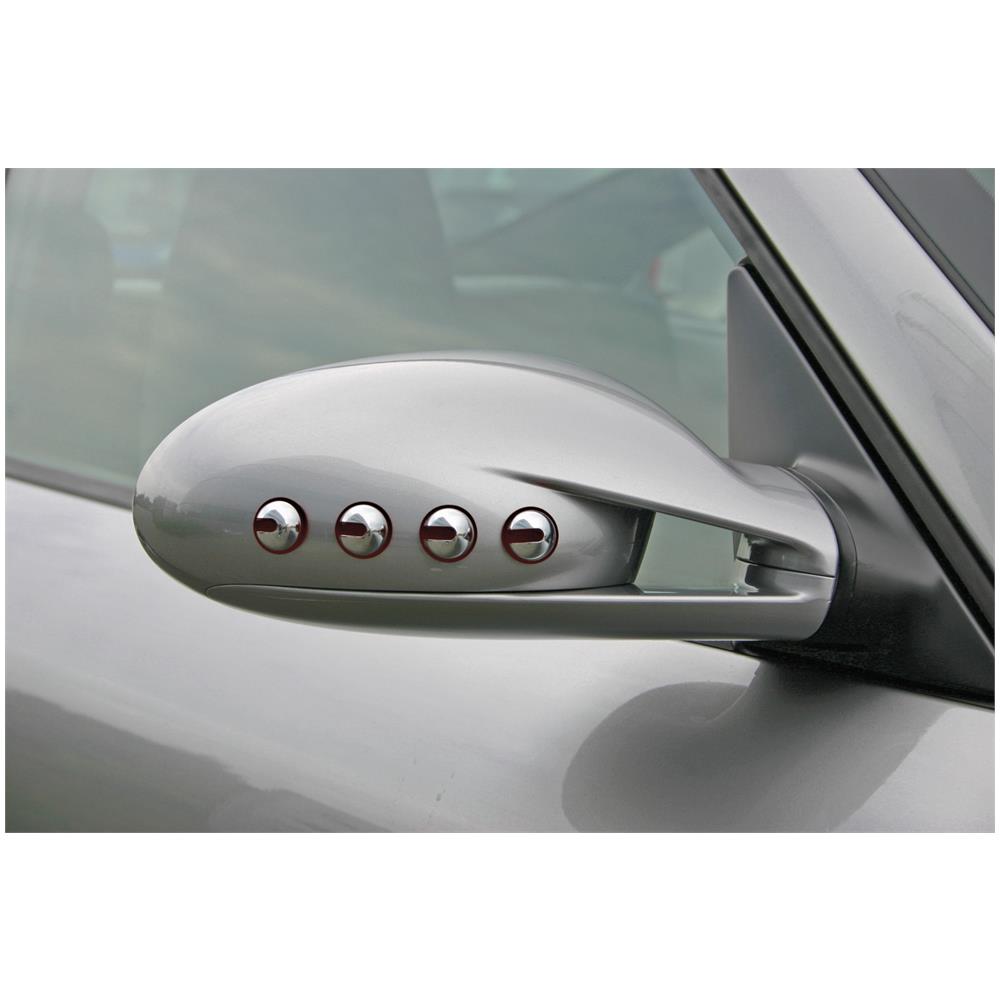 Set 8 Sfere Battiporta Cromo-nere Decorative - Foto 6