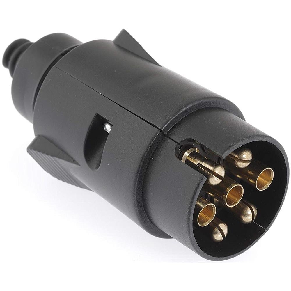 130077 - Connettore A 7 Poli Per Rimorchio, Iso 1724, Tipo N - Foto 1