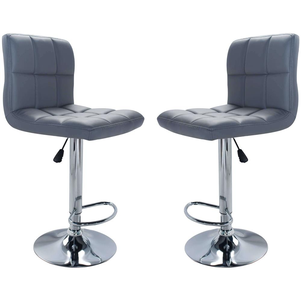 Gil - Sgabello Alto In Acciaio Set Da 2 - Foto 1