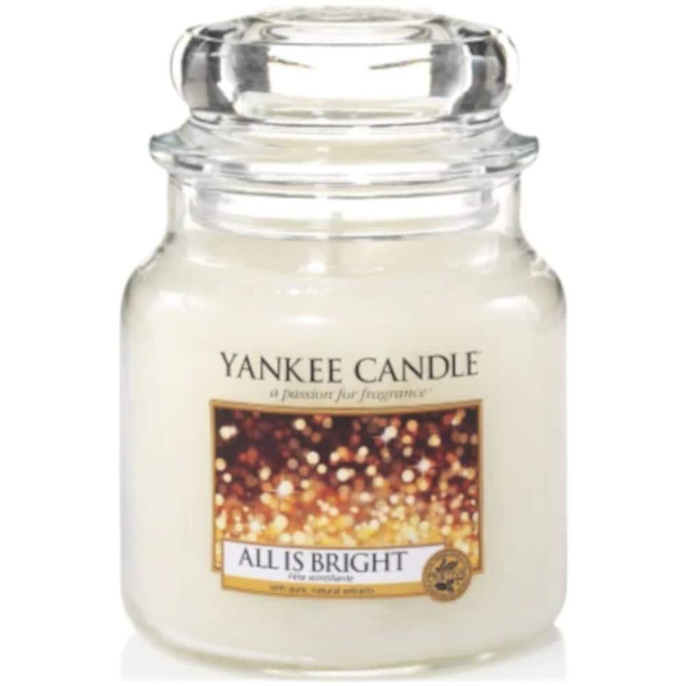 Candela All Is Bright Giara Media Yankee Candle Bianco - Foto 3