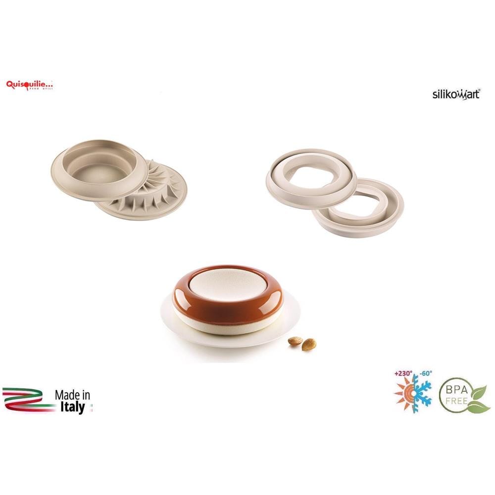 Kit Io & Te Set 2 Pezzi In Silicone Ø 21 X 6 Qualità Professionale - Foto 1