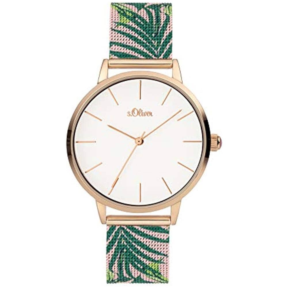 Orologio Analogico Quarzo Donna Con Cinturino In Acciaio Inox So-3980-mq - Foto 4