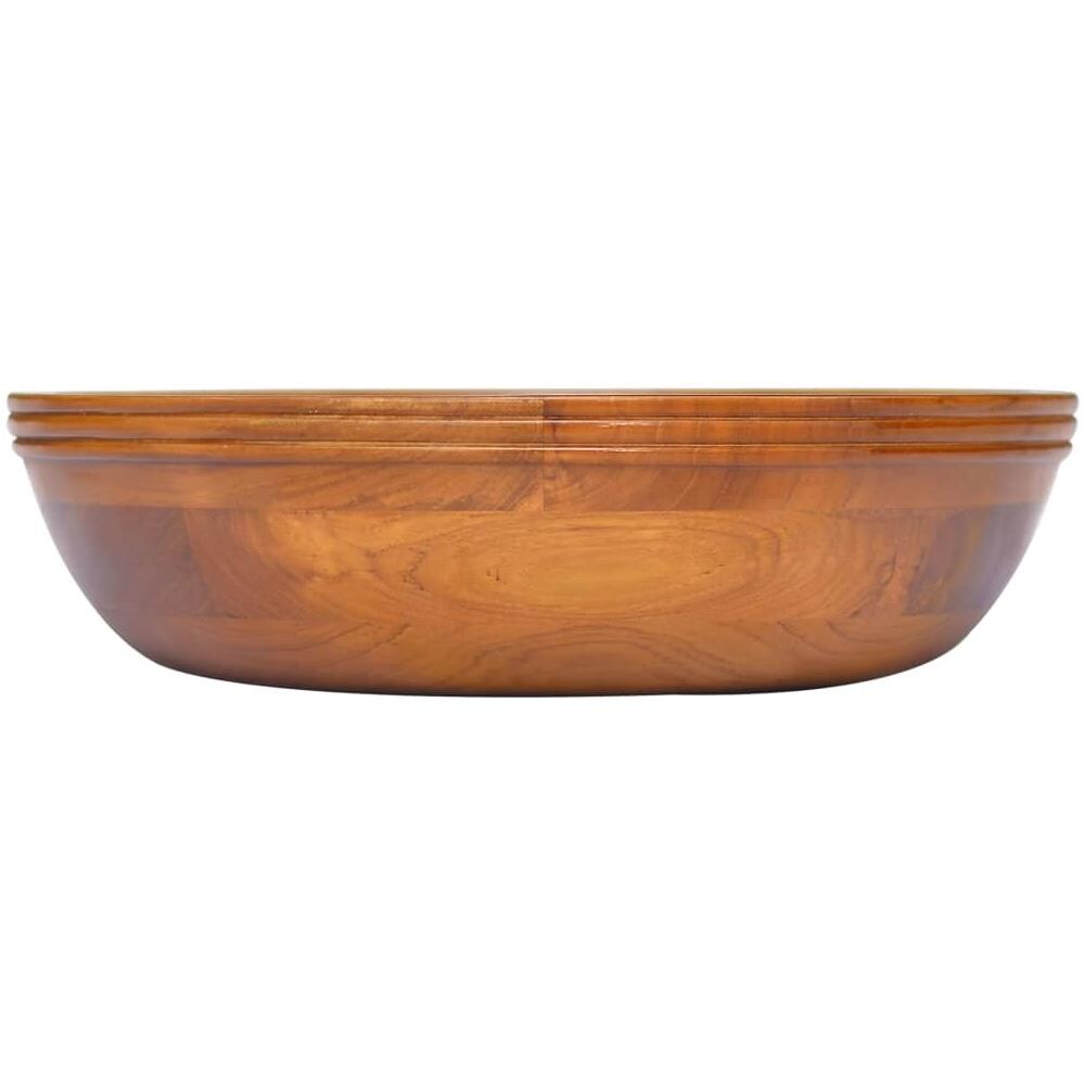 Lavabo in Legno Massello di Teak ?40x10 cm - Foto 2