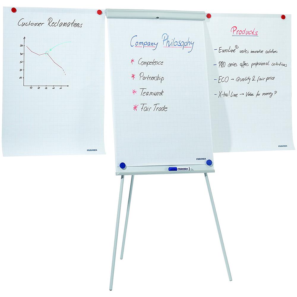 Lavagna a fogli mobili X-tra Line EL-FC22 Colore Grigio - Foto 1