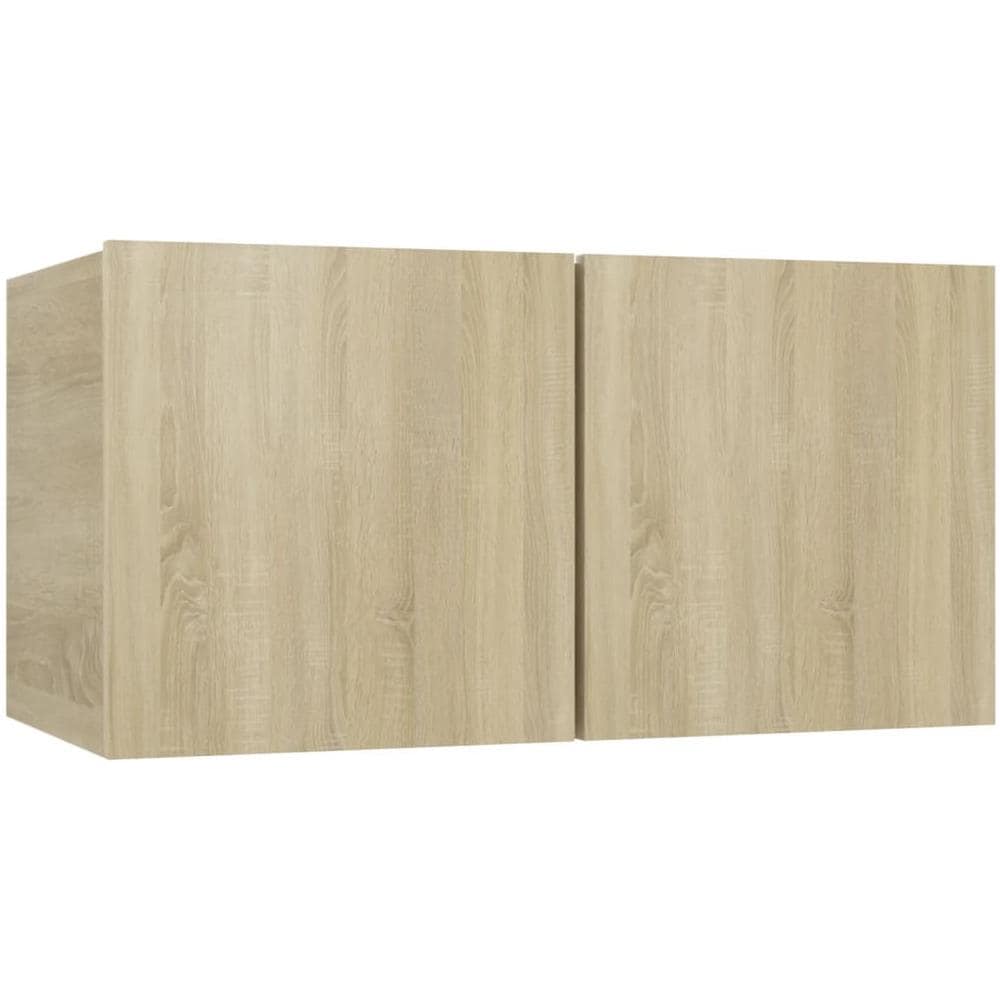 Mobili Porta TV 8 pz Rovere Sonoma in Legno Multistrato - Foto 4