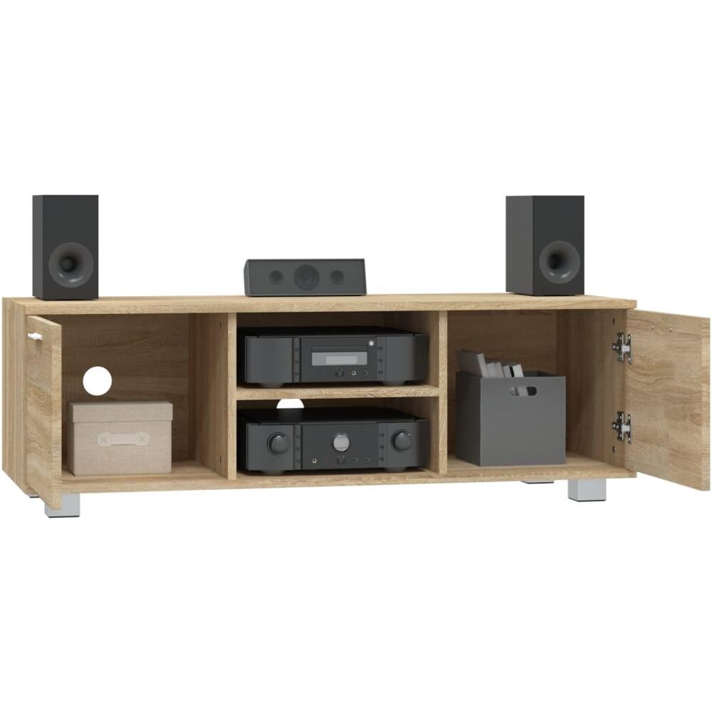 Mobile Per Tv Rovere Sonoma 120x40,5x35 Cm Legno Multistrato - Foto 2