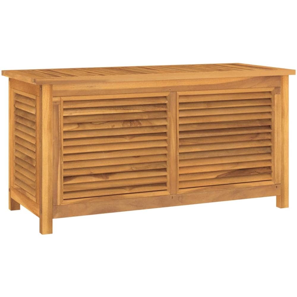 Contenitore Giardino Con Borsa 114x50x58cm Legno Massello Teak - Foto 2