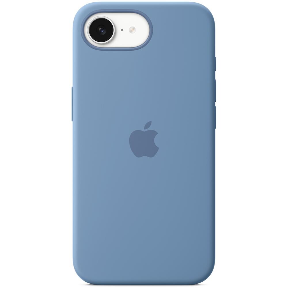 Custodia in silicone per iPhone 16e - Blu inverno - Foto 1