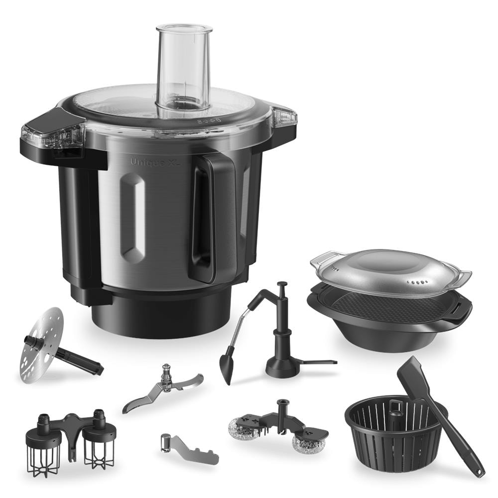 Robot da Cucina Mambo CooKing Total Gourmet Potenza 2200 W Capacità 4,5 L Colore Acciaio Inox - Foto 8