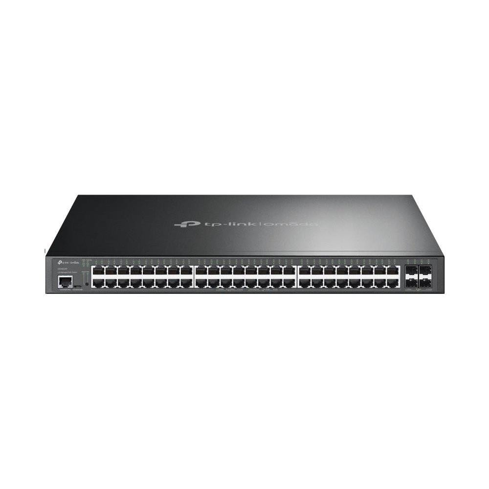 Omada SG3452XP switch di rete Gestito L2+ Gigabit Ethernet (10/100/1000) Supporto Power over Ethernet (PoE) 1U Nero - Foto 1