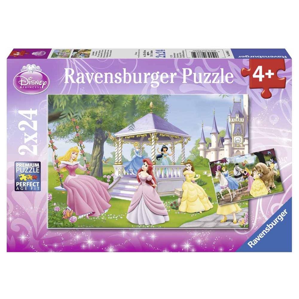 Puzzle Disney Princess 2 x 24 pz 26 X 18 cm 08865 - Foto 2