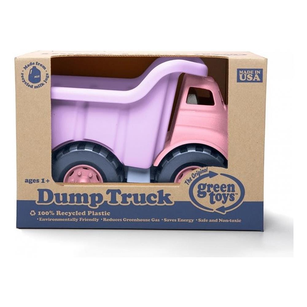 Autocarro Con Cassone Ribaltabile Rosa Dei Giocattoli Verdi - Foto 1