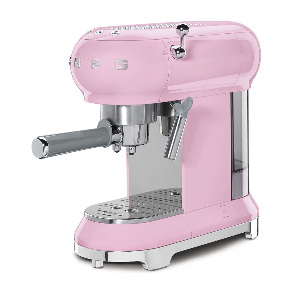Macchina Caffé Espresso Manuale Capacità Serbatoio 1 Litro Potenza 1350 Watt Colore Rosa - Foto 4