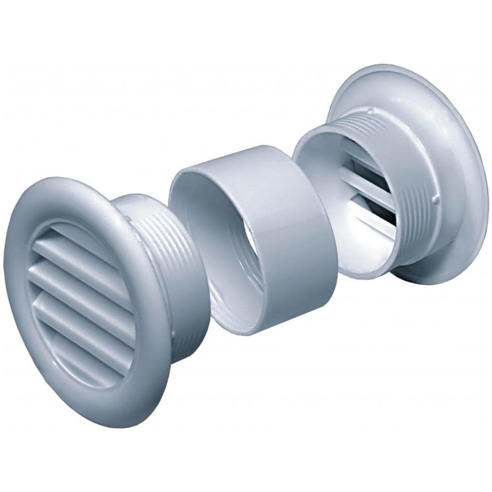 Porta Rotonda Da Falegnameria, Porta D'aria, Griglia Di Ventilazione, Mobili In Legno, Diametro Del Foro Di 40 Mm - Foto 2