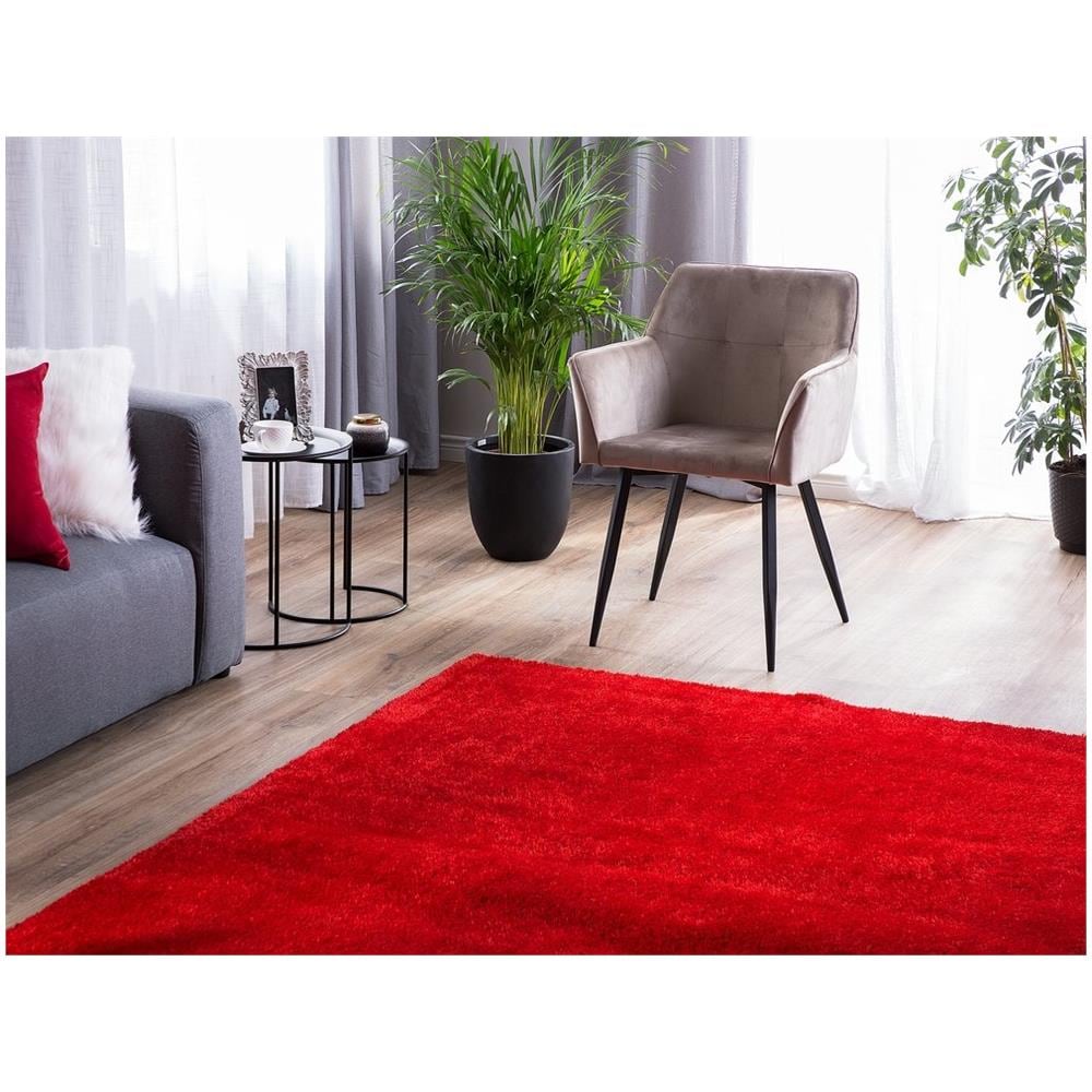 Tappeto Shaggy Rosso 160x230 Cm Demre - Foto 1
