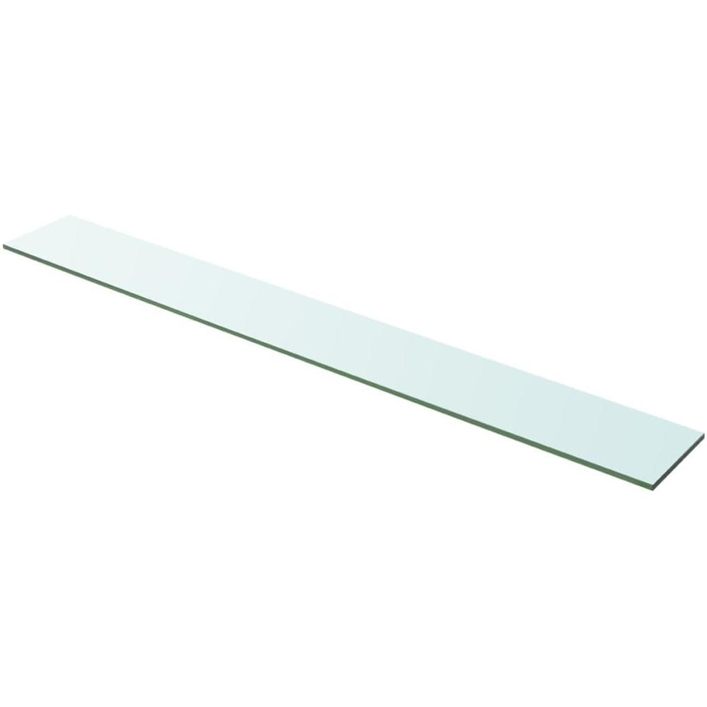 Mensole In Vetro Trasparente 2 Pz 100x12 Cm - Foto 2