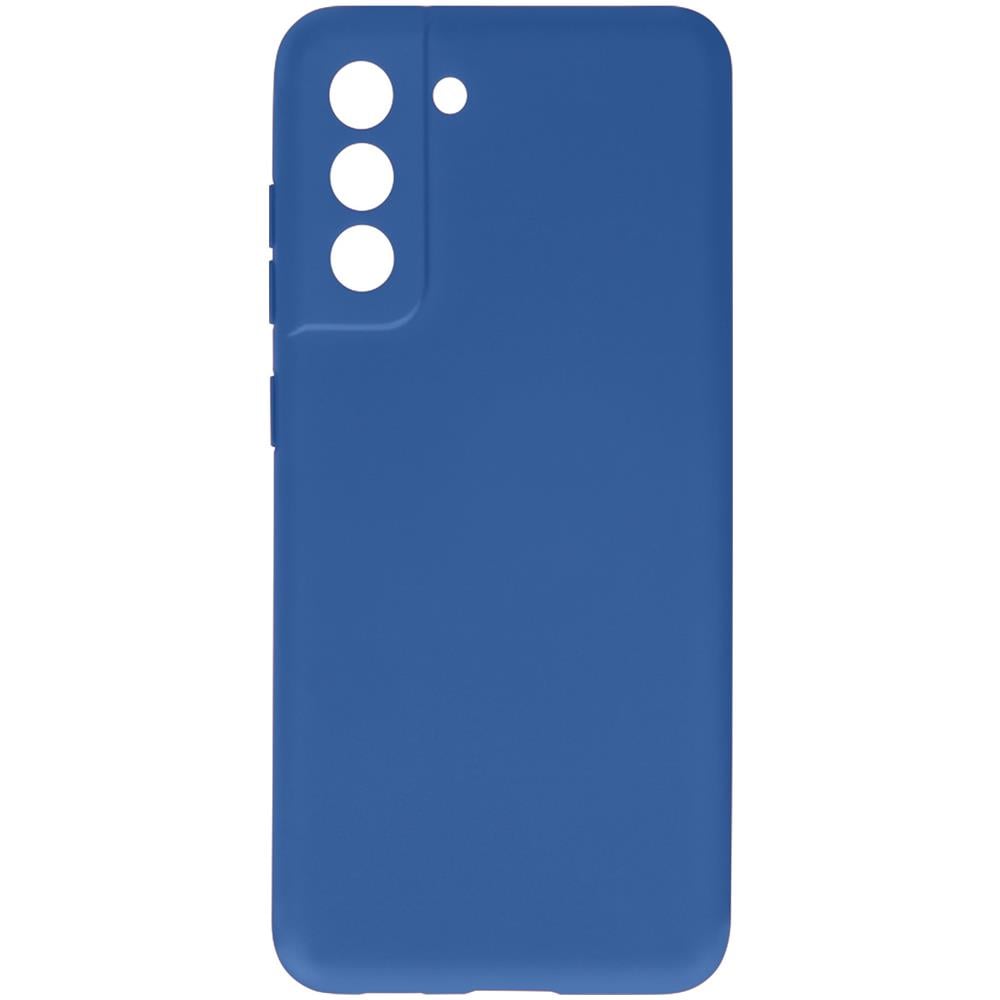 Cover In Silicone Semirigido Per Samsung Galaxy S21 Fe, Soft-touch Azzurra - Foto 1