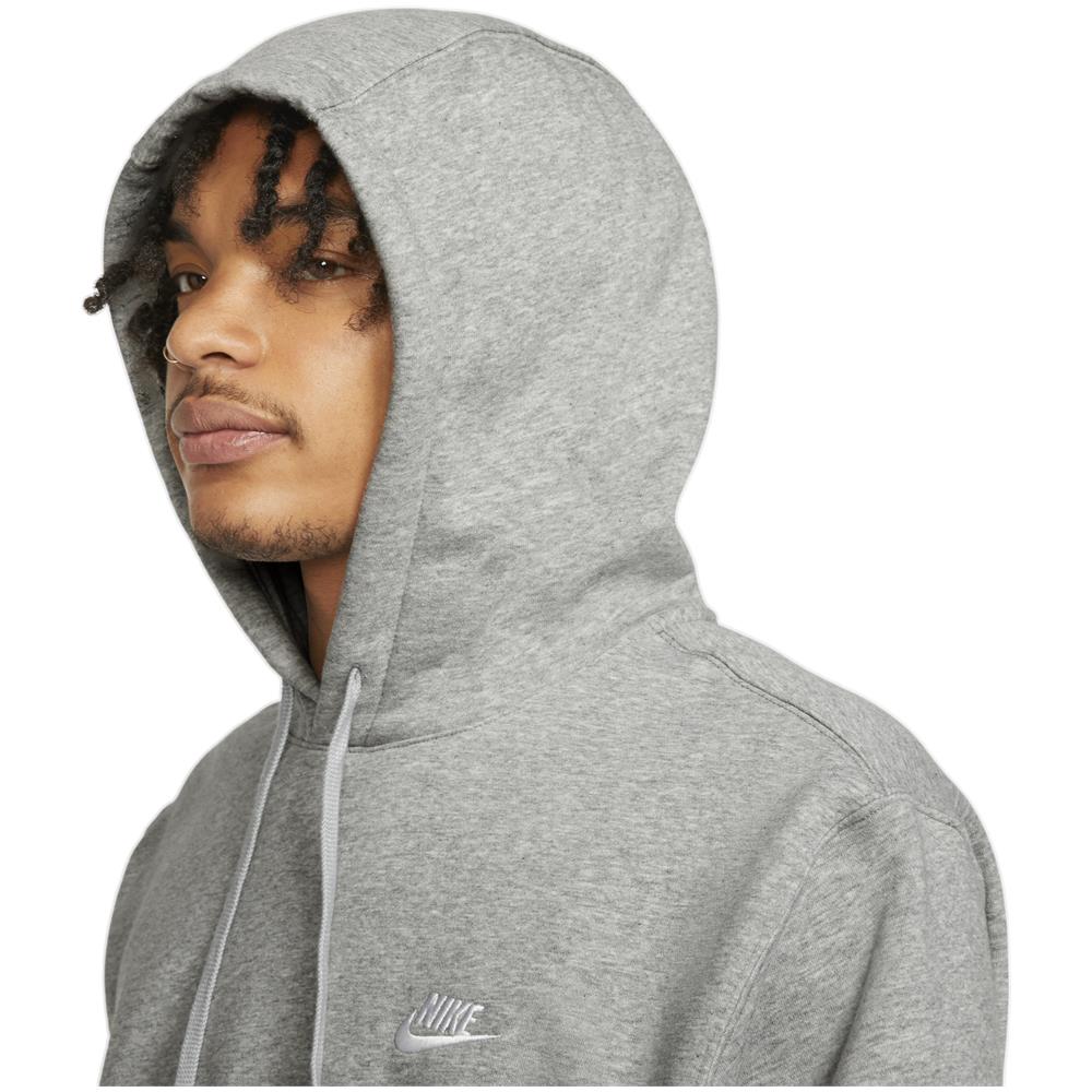 Felpa Con Cappuccio Da Uomo Club Fleece Grigia Taglia Xs Codice Bv2654-063 - Foto 3