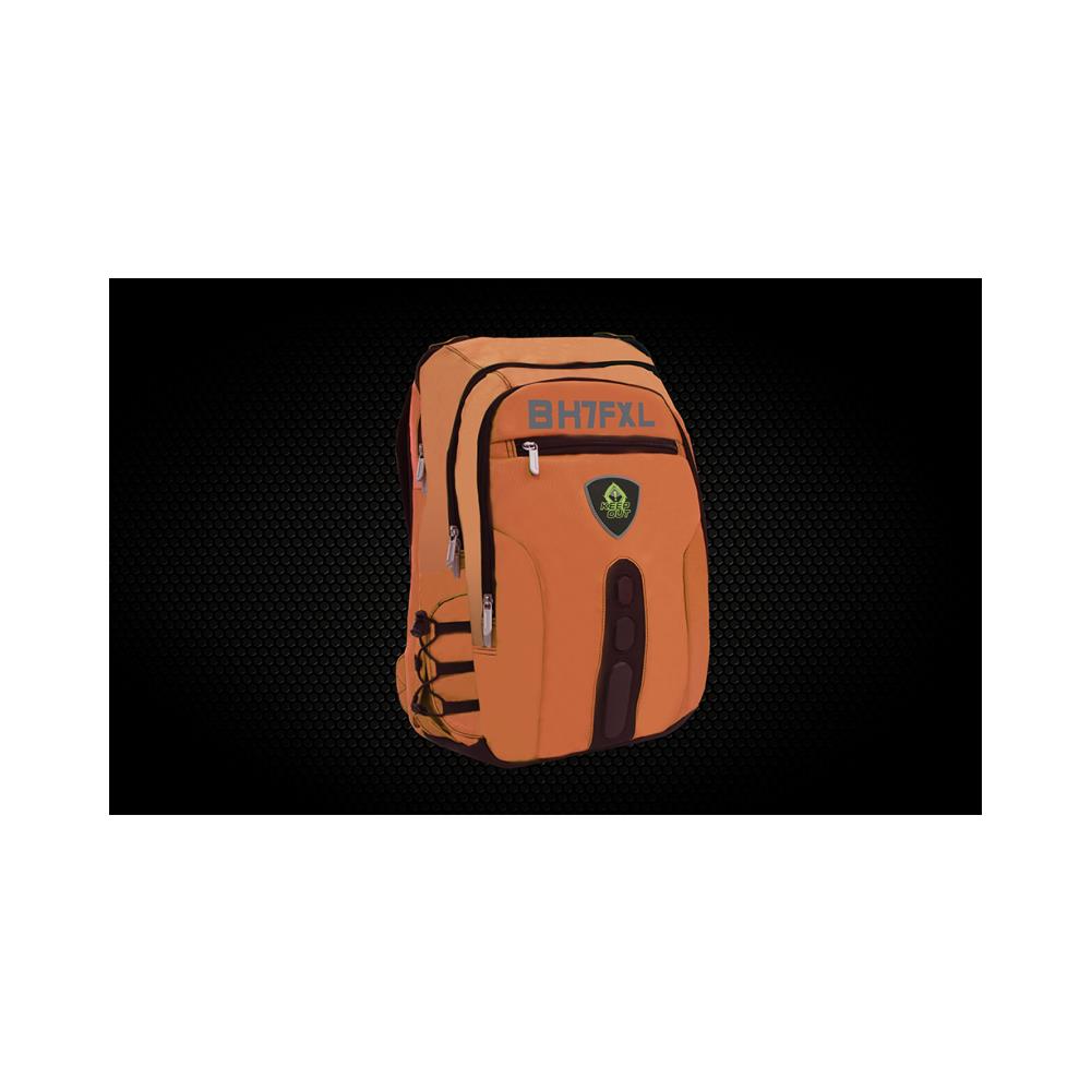 BK7F Ecopelle Nero, Arancione zaino - Foto 1