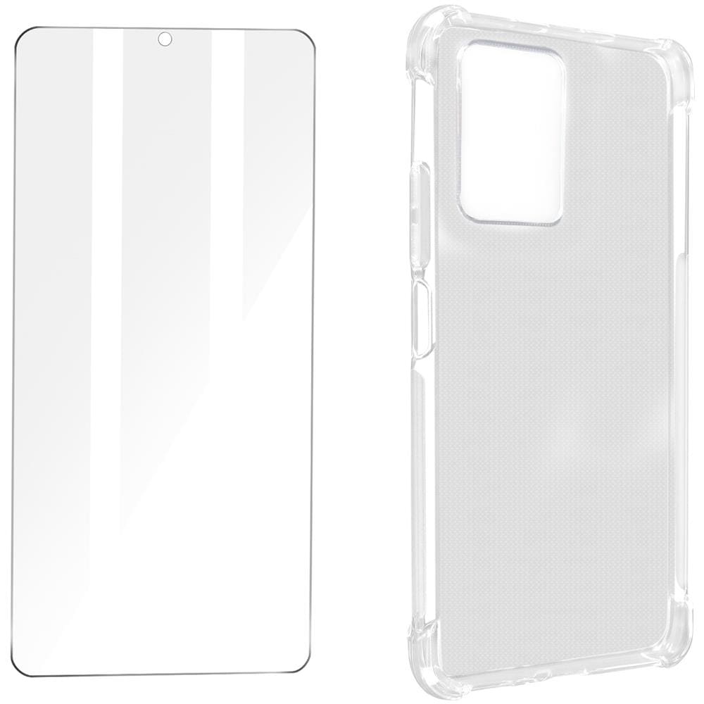 Kit Protezione Vivo Y21, Y21s E Y33s Cover Flessibile + Vetro Temperato - Foto 2