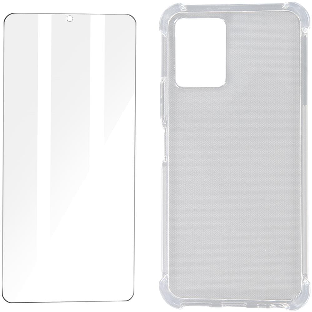 Kit Protezione Vivo Y21, Y21s E Y33s Cover Flessibile + Vetro Temperato - Foto 1