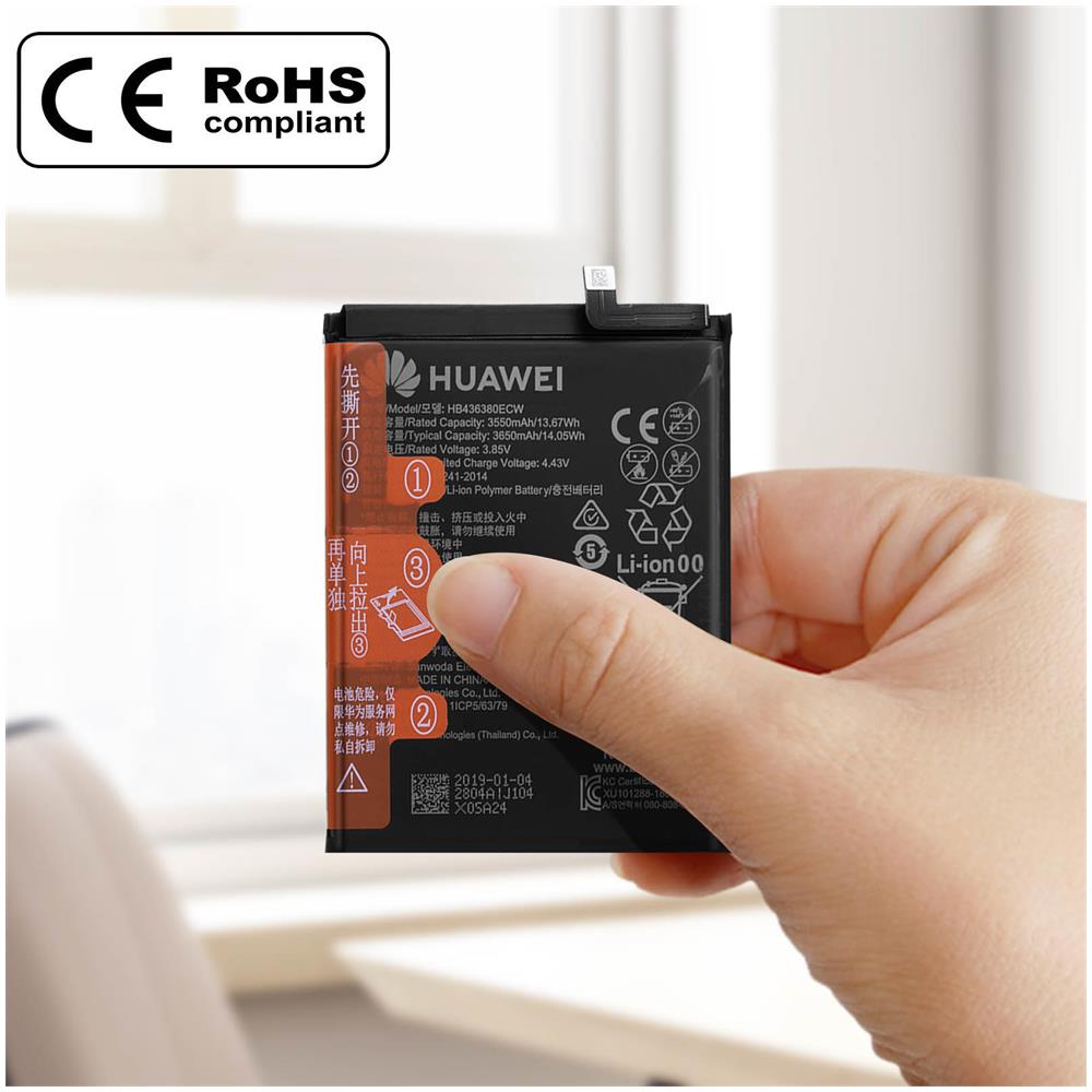 Batteria Interna P30 3650mah Originale Hb436380ecw Nera - Foto 2
