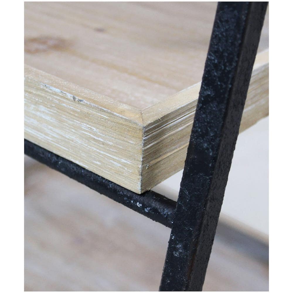 Levely - Libreria Industrial In Legno E Acciaio - Foto 2