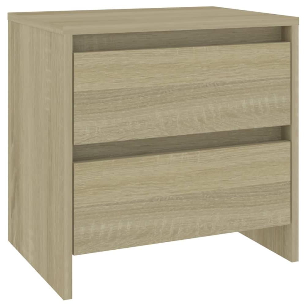 Comodino Rovere Sonoma 45x34,5x44,5 cm in Truciolato - Foto 2