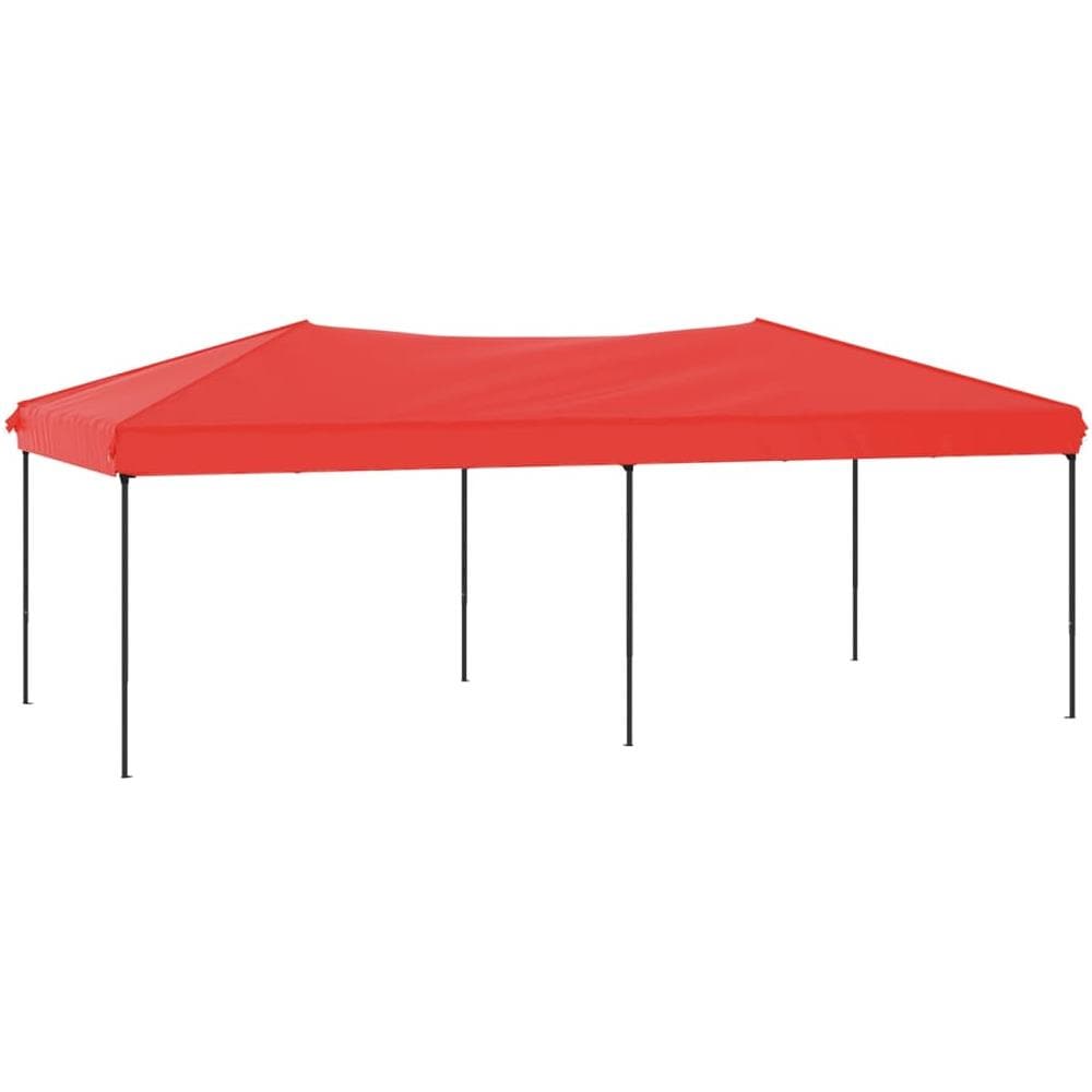Tenda Per Feste Pieghevole Rosso 3x6 M - Foto 2