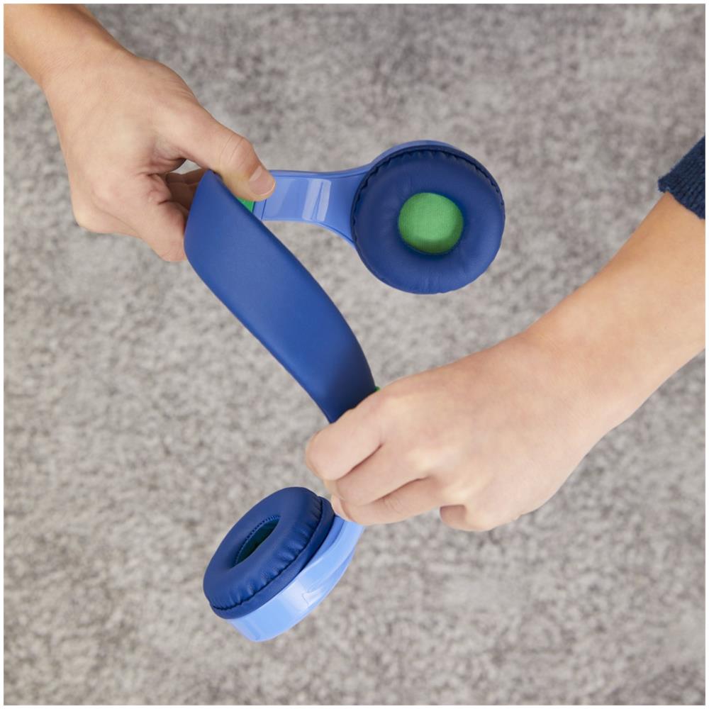 Teens Guard Auricolare Wireless A Padiglione Musica e Chiamate Bluetooth Blu - Foto 6