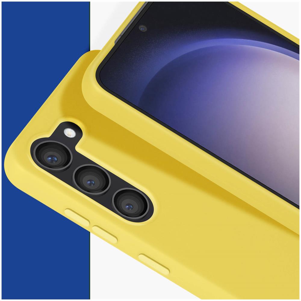 Cover Per Samsung S23 Plus Flessibile Anticaduta 1,25 M 3mk Matt Case Gialla - Foto 5