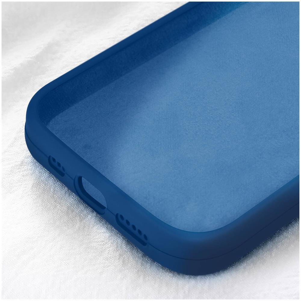 Cover Per Iphone 15 Ibrida Semirigida Sottile Leggera Befluo, Blu Scuro - Foto 5