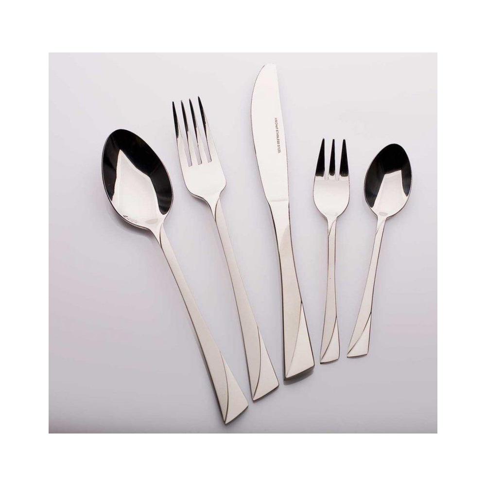 Set di posate in acciaio inossidabile di alta qualità Kinghoff KH-1454 da 30 pezzi - Foto 4