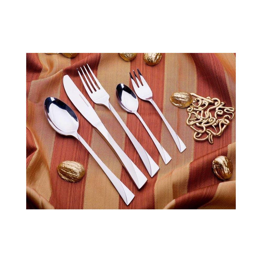 Set di posate in acciaio inossidabile di alta qualità Kinghoff KH-1454 da 30 pezzi - Foto 2