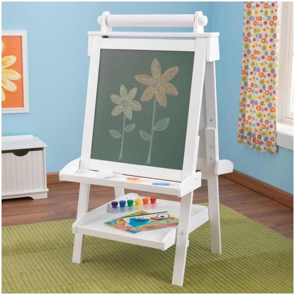 Legno Adjustable Wooden Easel - White 65x62x122 62040 - Foto 2