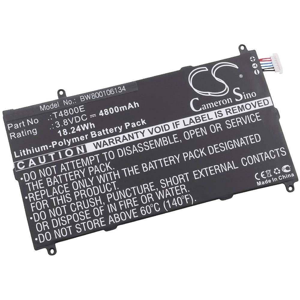 Batteria 4800mah (3.8v) Per Tablet Pad Netbook Samsung Galaxy Tabpro 8.4 Lte-a Come Samsung T4800e. - Foto 1