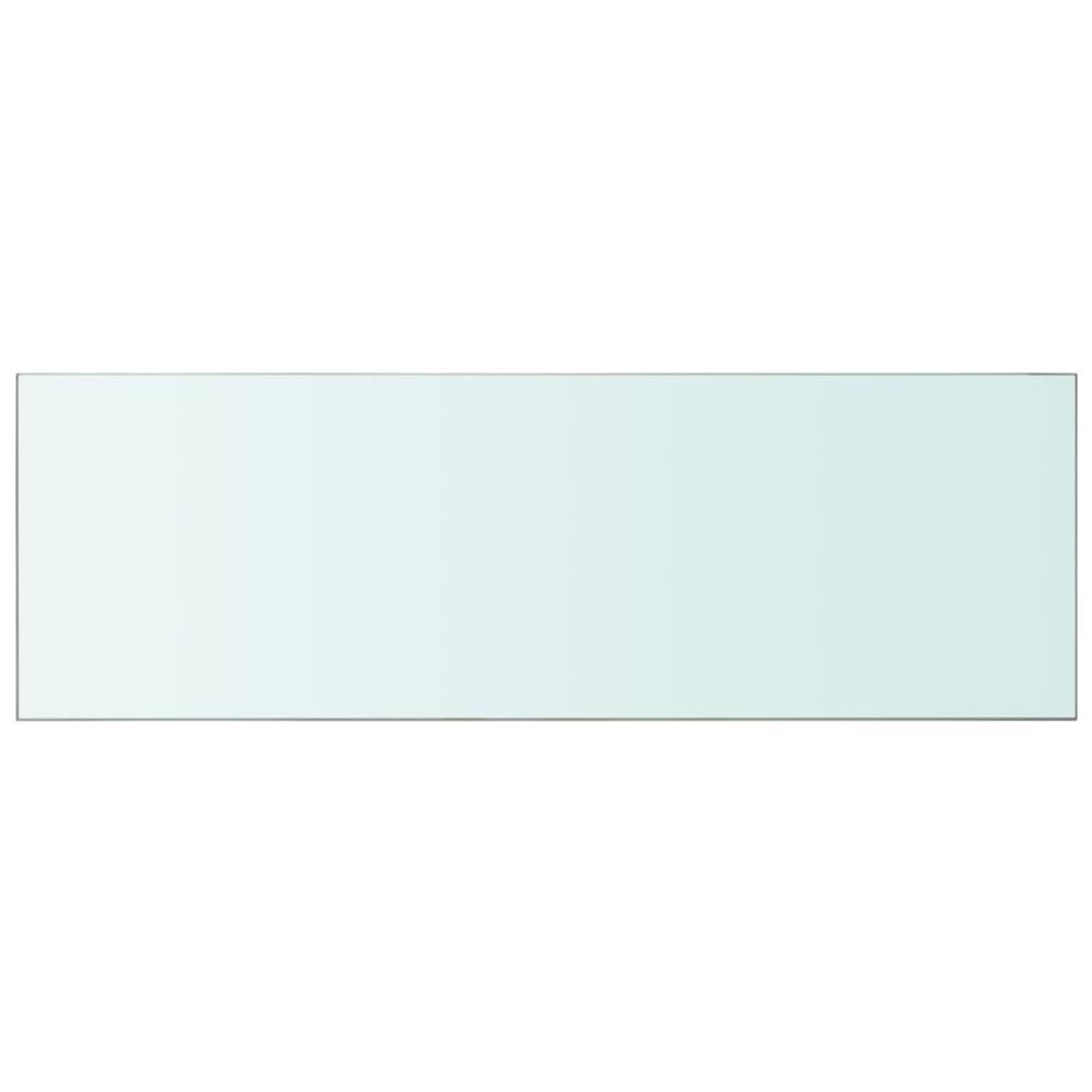 Mensole In Vetro Trasparente 2 Pz 90x30 Cm - Foto 3