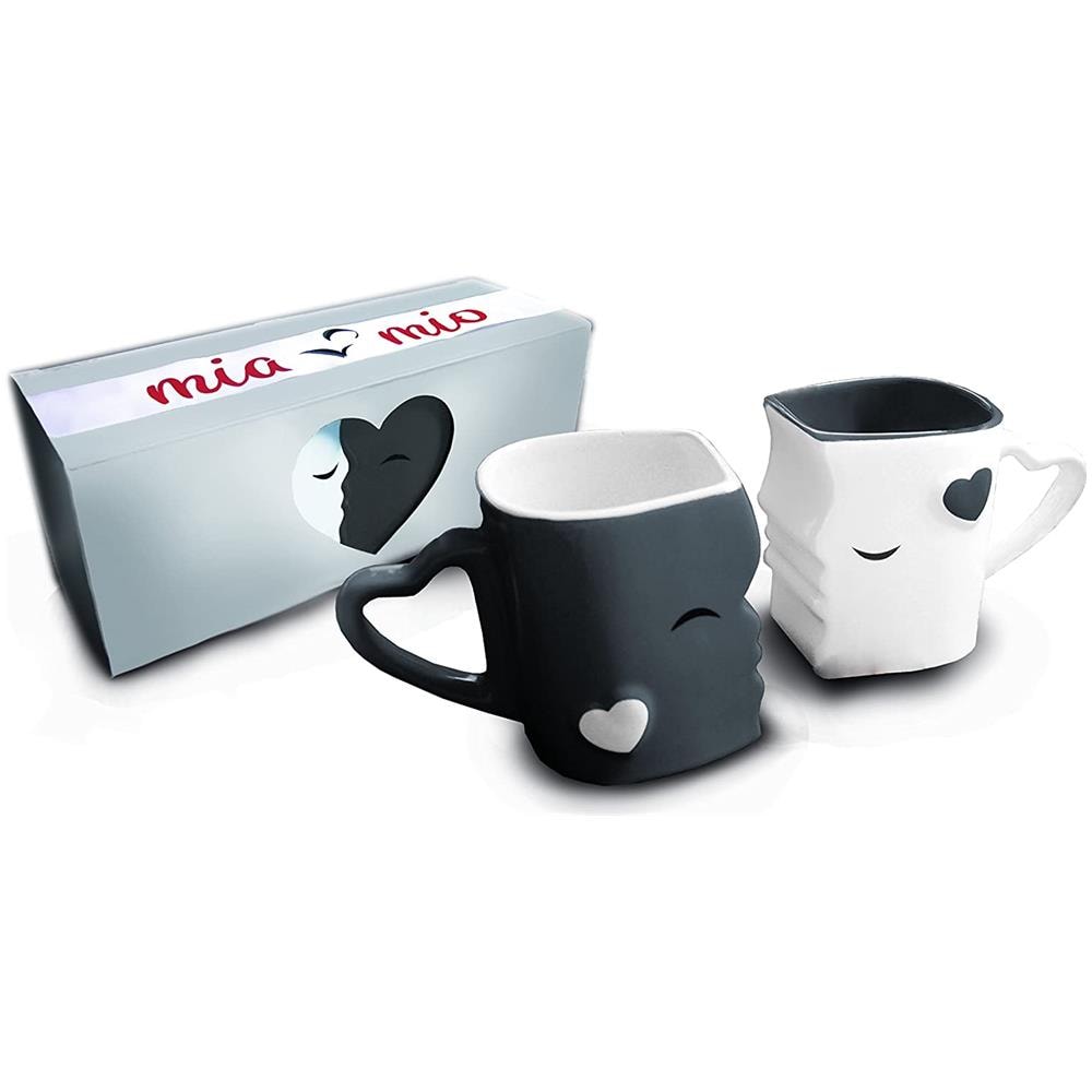 Tazza Da Caffè / set Bacio Tazze In Ceramica (grigio)  - Foto 1