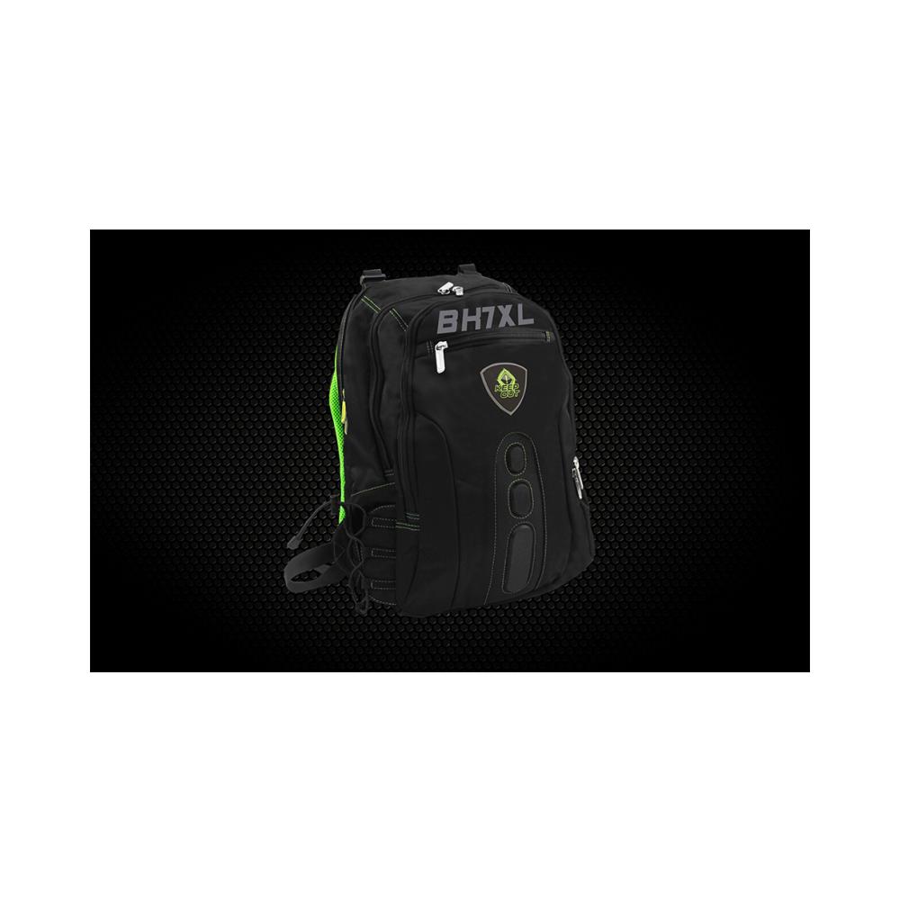 BK7GXL Ecopelle Nero, Verde zaino - Foto 2
