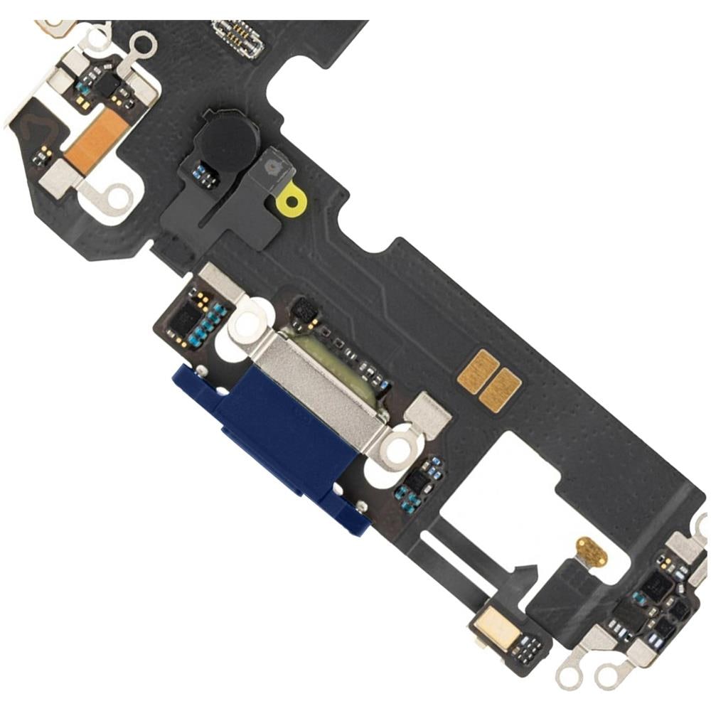 Connettore Ricarica Lightning E Microfono Di Ricambio Iphone 13 Blu Notte - Foto 5