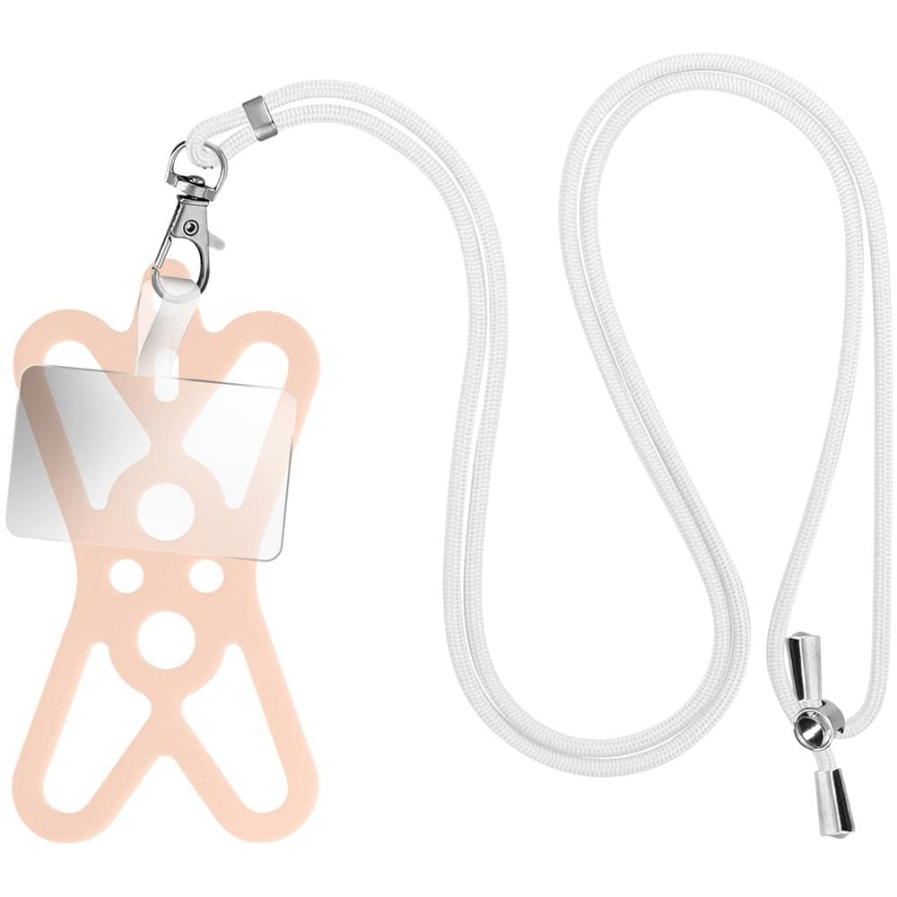 Cordoncino Smartphone Con Silicone Universale Espandibile Regolabile 90cm - Foto 1