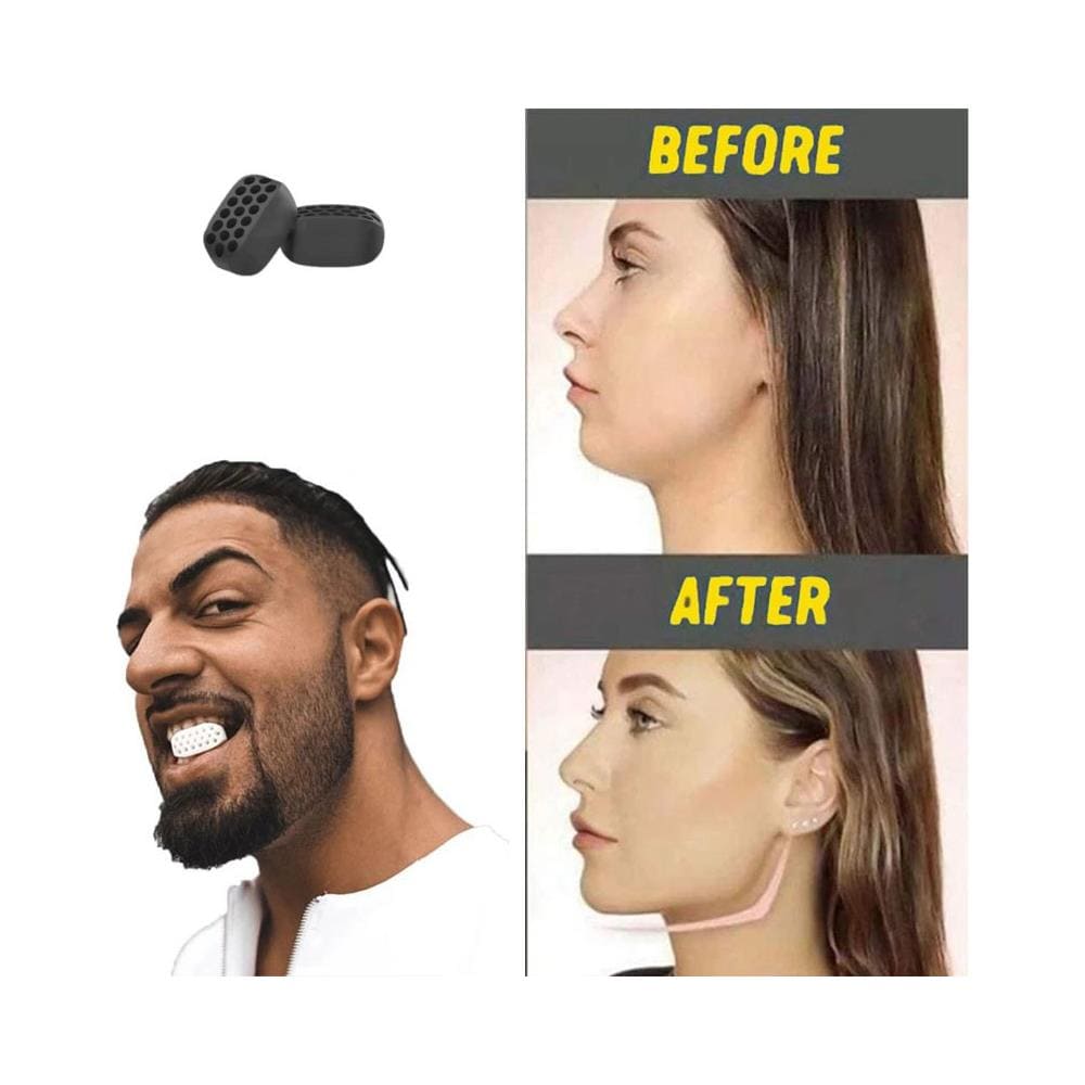 6 Confezioni Jawline Exerciser Nero - Foto 2