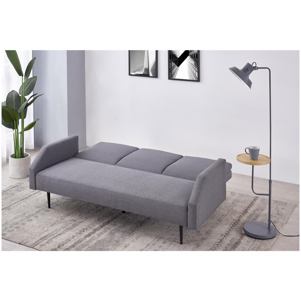 Dublin Divano Convertibile 3 Posti Tessuto Grigio - Foto 2