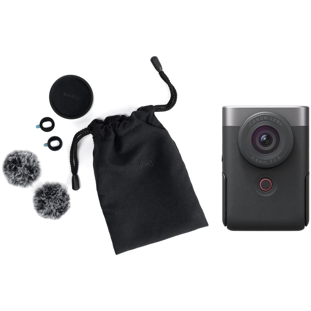 PowerShot V10 Vlogging 20 MP CMOS 5472 x 3648 Pixel Colore: Argento - Foto 7